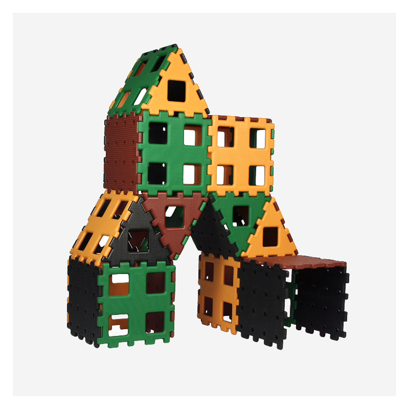 Grandes Constructions, couleurs naturelles Polydron, Polydron XL, XL polydron. Grandes Constructions, couleurs naturelles Polydron, Polydron XL, XL polydron.