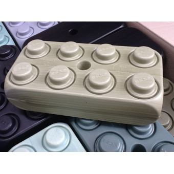 Halve doos ESDA blokken met Kleurafwijking