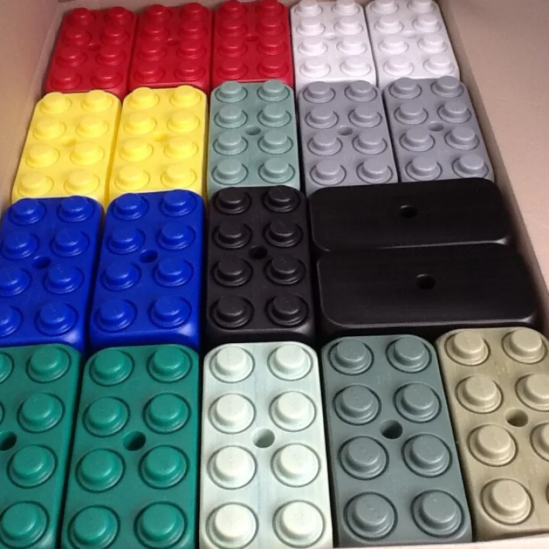 Halve doos ESDA blokken met Kleurafwijking