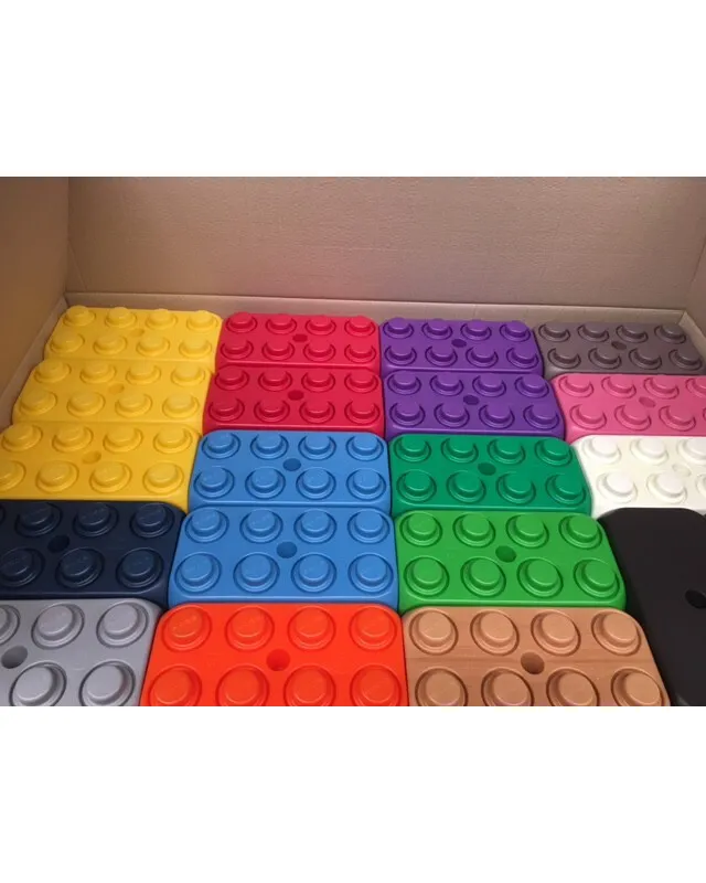 Halve doos ESDA blokken met Kleurafwijking