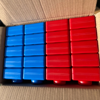 Juego de ampliación bloque, large lego, gigantes