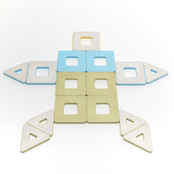 Polydron Base Magnética, Juguetes Magnéticos a partir de 12 Meses Polydron Base Magnética, Juguetes Magnéticos a partir de 12 Meses