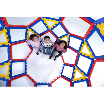 Polydron Bausteine, großbausteine, bausatz, Polydron bausatz