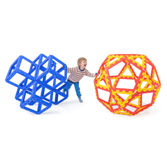 Polydron Quadrate, Polydron frameworks, Polydron XL, Polydron Blocks