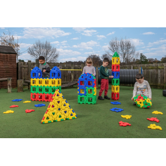 Giant Polydron, Mega set, 160 toys at a great price Giant Polydron, Mega set, 160 toys at a great price