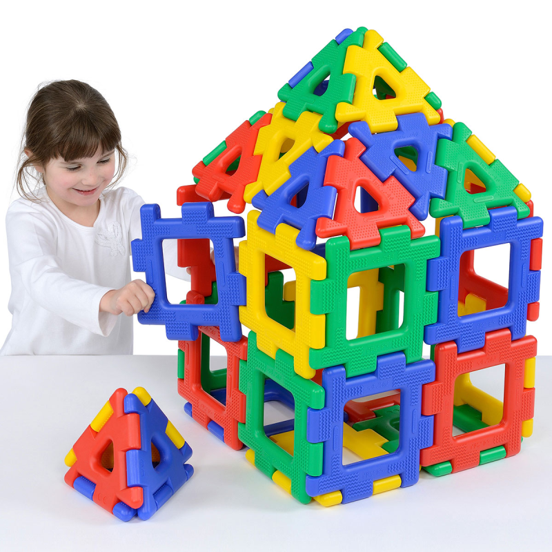 Giant Polydron, constructie blokken, kinderen die bouwen, speelgoed, blokken speelgoed Giant Polydron, constructie blokken, kinderen die bouwen, speelgoed, blokken speelgoed