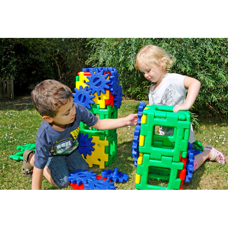 big blocks, gear, toys