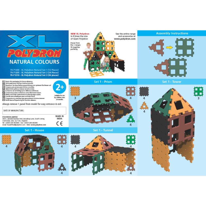 Examples of Polydron XL plates, construction of large toys, what can I make with Polydron Examples of Polydron XL plates, construction of large toys, what can I make with Polydron