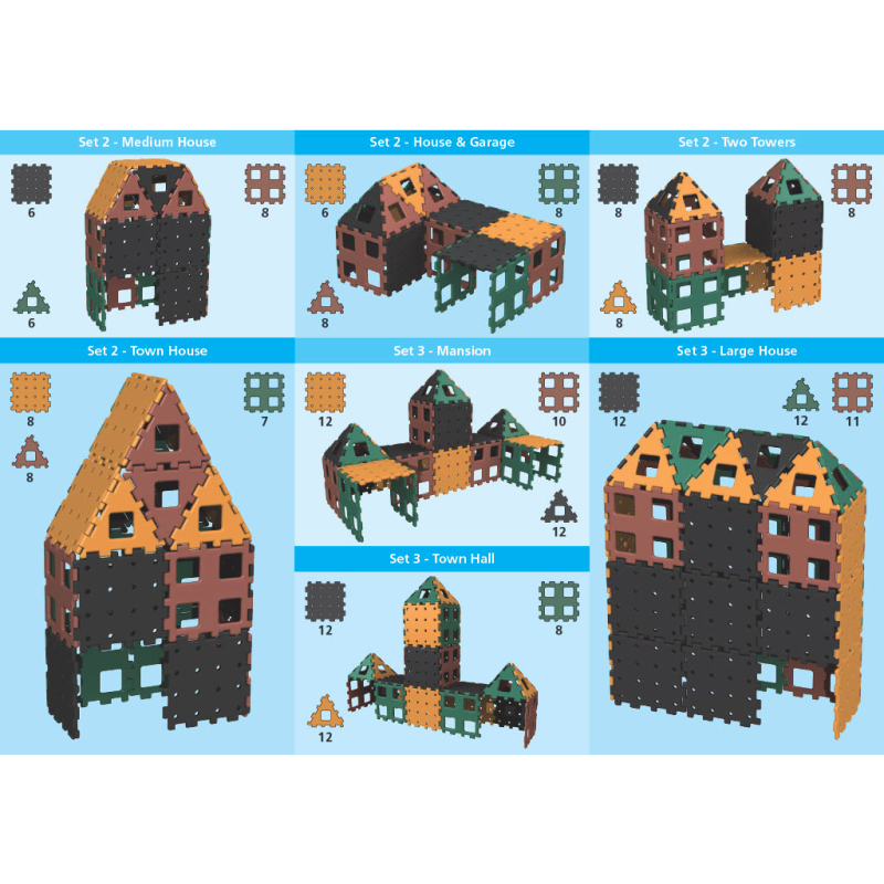 Examples of Polydron XL plates, construction of large toys, what can I make with Polydron Examples of Polydron XL plates, construction of large toys, what can I make with Polydron