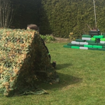 Camouflage blokken, speciale blokken in aardse kleuren. Nerf war fort Camouflage blokken, speciale blokken in aardse kleuren. Nerf war fort