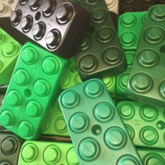 Camouflage blokken, speciale blokken in aardse kleuren. Nerf war fort Camouflage blokken, speciale blokken in aardse kleuren. Nerf war fort