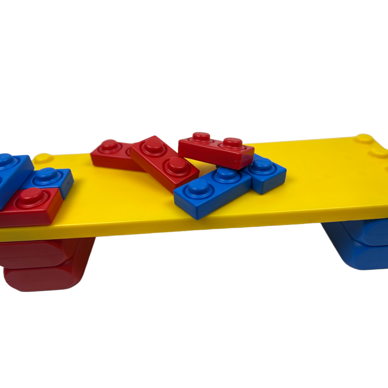 Juego ESDA completo, 4 tipos de bloques y 1 placa a juego, bloques XL