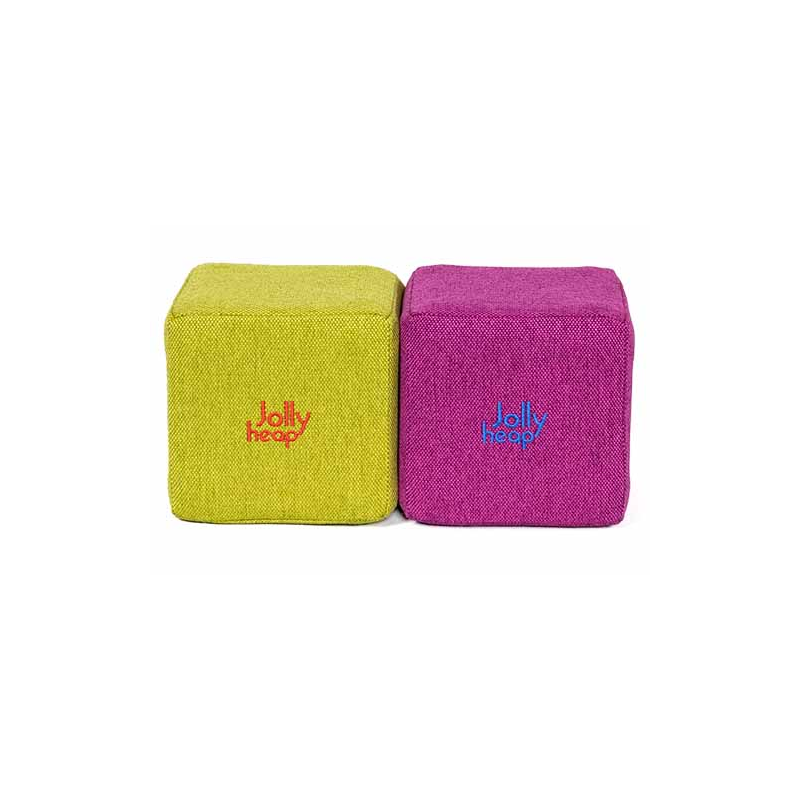 Jolly tas de blocs magnétiques de tissu doux et de mousse