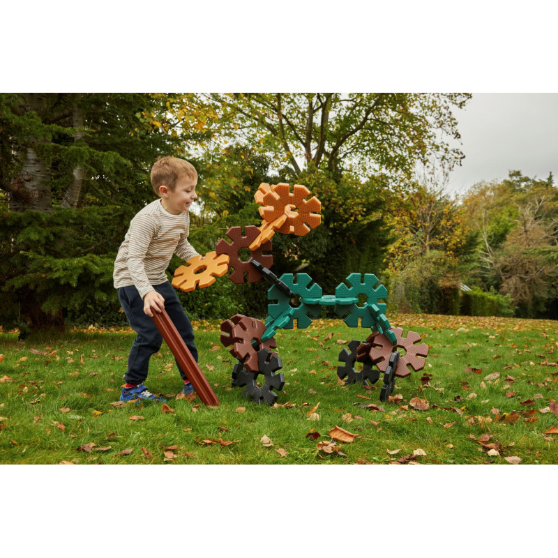 XL jouets grande construction gaufres d’intérieur assiettes jouer enfants