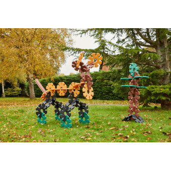 XL jouets grande construction gaufres d’intérieur assiettes jouer enfants