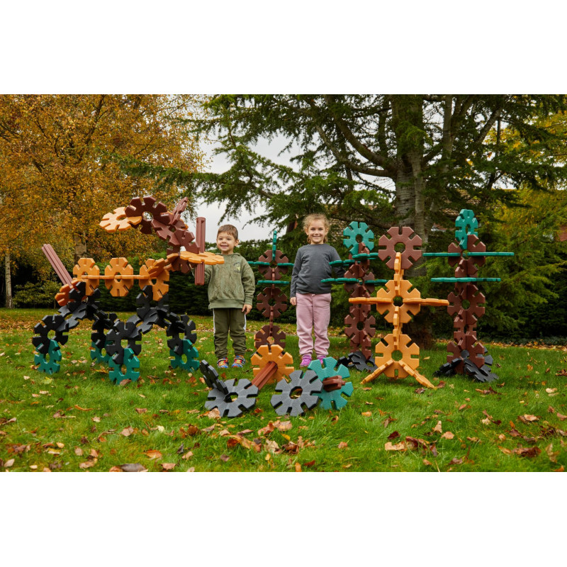 XL jouets grande construction gaufres d’intérieur assiettes jouer enfants