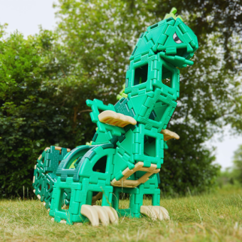 Set of Building blocks with which different constructions are made Set of Building blocks with which different constructions are made