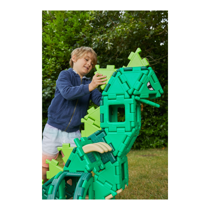 Bauen mit Bauklötzen, Konstruktions spielzeug