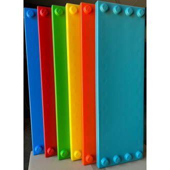 Set planken mix van 4 van deze 6 kleuren.