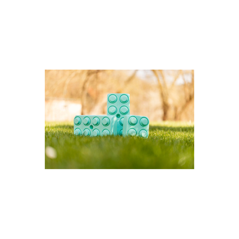 Pastel blocks, soft colors Blubloxx XL blocks made of recycled plastic Pastel blocks, soft colors Blubloxx XL blocks made of recycled plastic