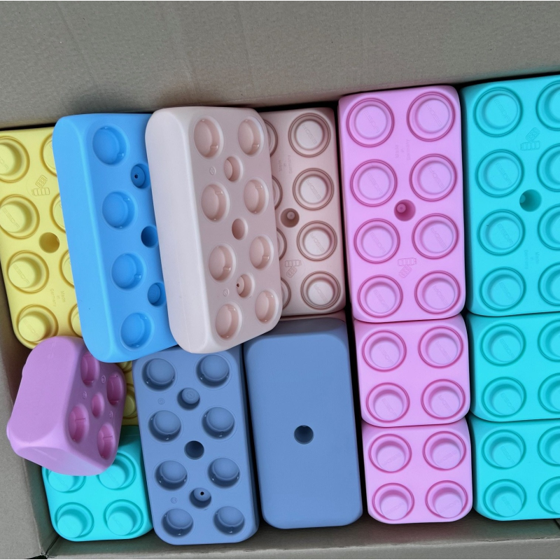 Blocs pastel, couleurs douces Blocs Blubloxx XL en plastique recyclé Blocs pastel, couleurs douces Blocs Blubloxx XL en plastique recyclé