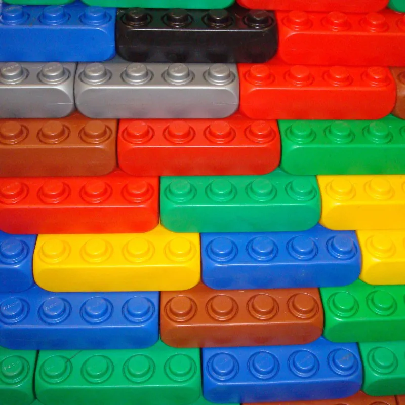 Media, caja, de, bloques, ESDA, Bloques, LEGO, de, Gran, Tamaño, Piezas, LEGO, Gigantes, Conjunto, de, Bloques, LEGO, Grandes
