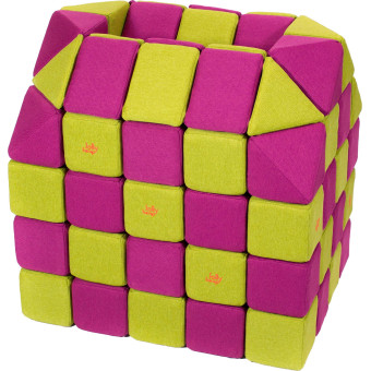 Magnetische blokken met vrolijke kleuren Magnetische blokken met vrolijke kleuren