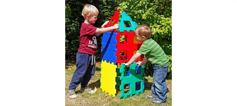 XL Polydron Large Toys large fun toys, rocket, boat, house, outside, children, high quality