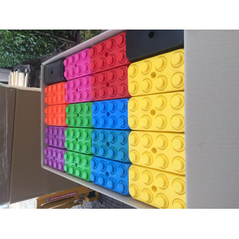 Blocs ESDA avec déviation de couleur