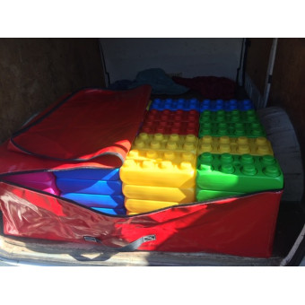 storage bag, large, multiple purpose, big bricks, large lego, huge blocks