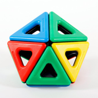 The versatile geometric shapes of Magnetic Polydron inspire children's imagination The versatile geometric shapes of Magnetic Polydron inspire children's imagination