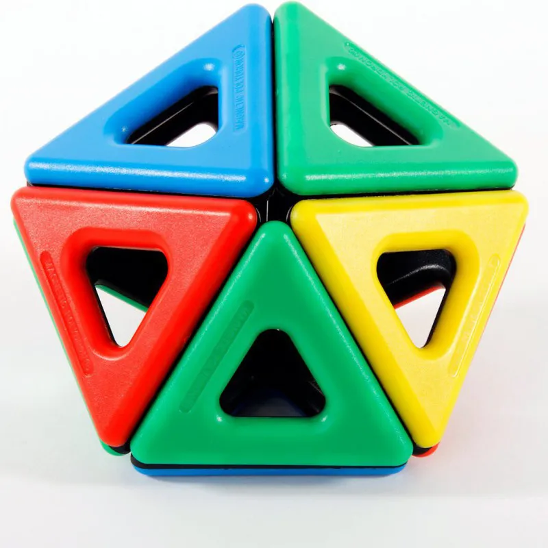 The versatile geometric shapes of Magnetic Polydron inspire children's imagination The versatile geometric shapes of Magnetic Polydron inspire children's imagination