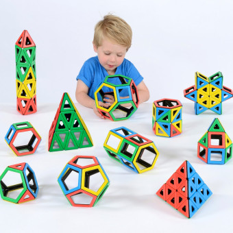 Coffret scolaire magnétique Polydron