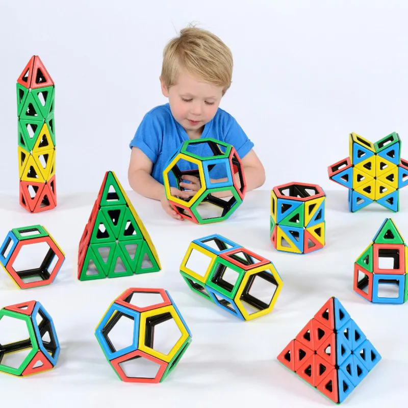 school set, magnetic blocks pentagons isosceles triangles, magnetic lego, magnetic bricks