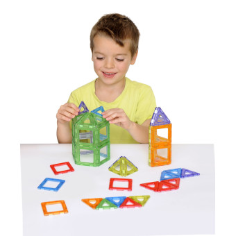 Polydron magnétique clair Polydron magnétique clair