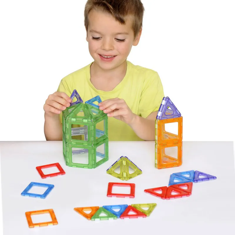 Doorzichtig Magnetisch Polydron Doorzichtig Magnetisch Polydron