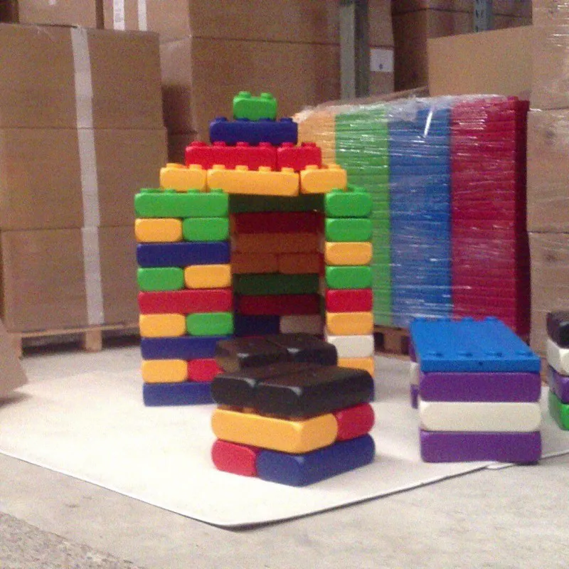 bloques, lego, gigantes, conjunto, Grandes bloques, lego, gigantes, conjunto, Grandes