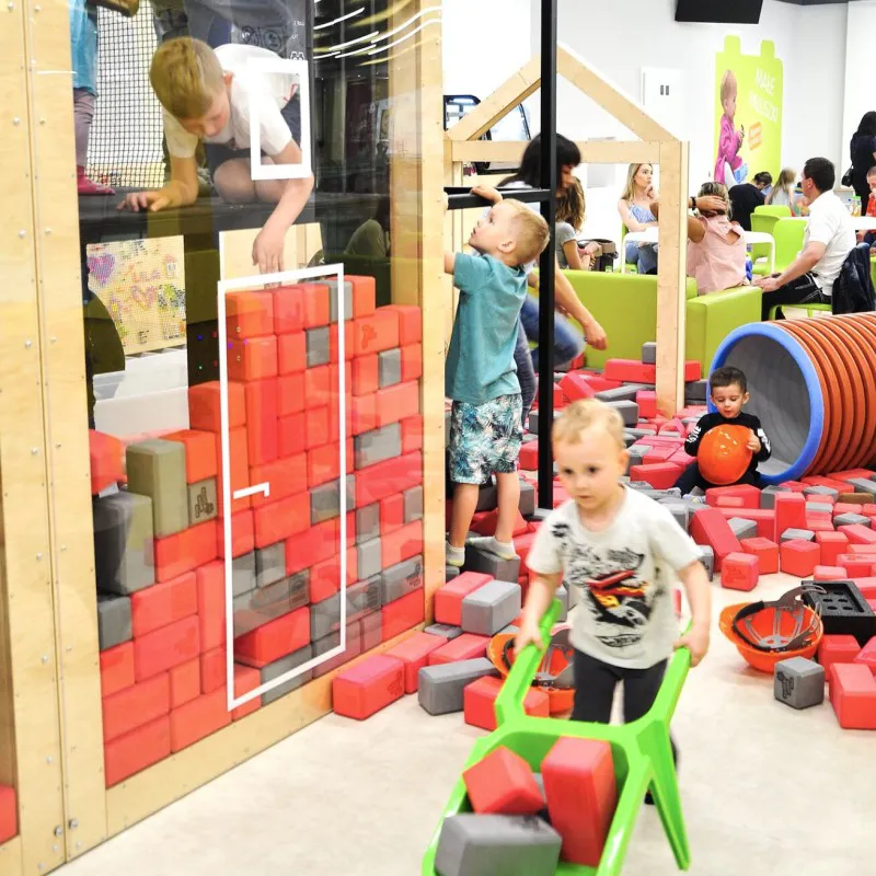 Soft play foam blokken Soft play foam blokken