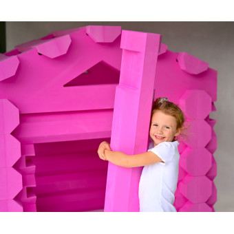 cabaña de madera, plano de construcción, niños, juguetes cabaña de madera, plano de construcción, niños, juguetes