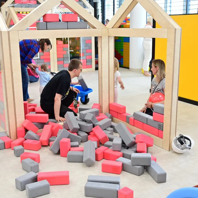 Great soft foam blocks Timmerhus soft blocks 50 stuks soft small blocks, cute, not lego, bricks, blocks, soft