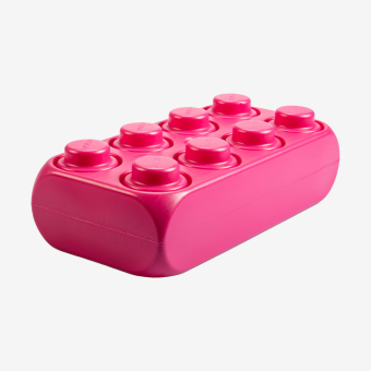 big block, pink, toy, children large
