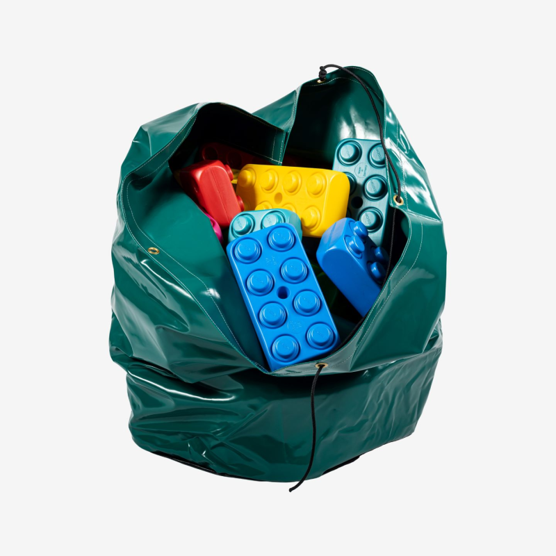 Bolsas de almacenamiento para bloques, bloques grandes, bloques, construcción, bolsas prácticas