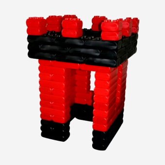 Knights Castle, for children, cool toys, outside toys, outdoors, big bricks, large lego, huge building blocks red Knights Castle, for children, cool toys, outside toys, outdoors, big bricks, large lego, huge building blocks red